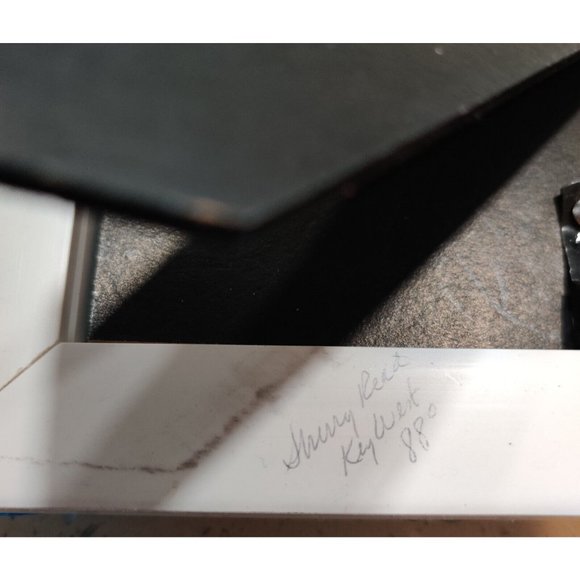 Handmade Shells & Sea Glass Framed Art Decor & Drawing Fishing Trip Theme Signed - Picture 13 of 16